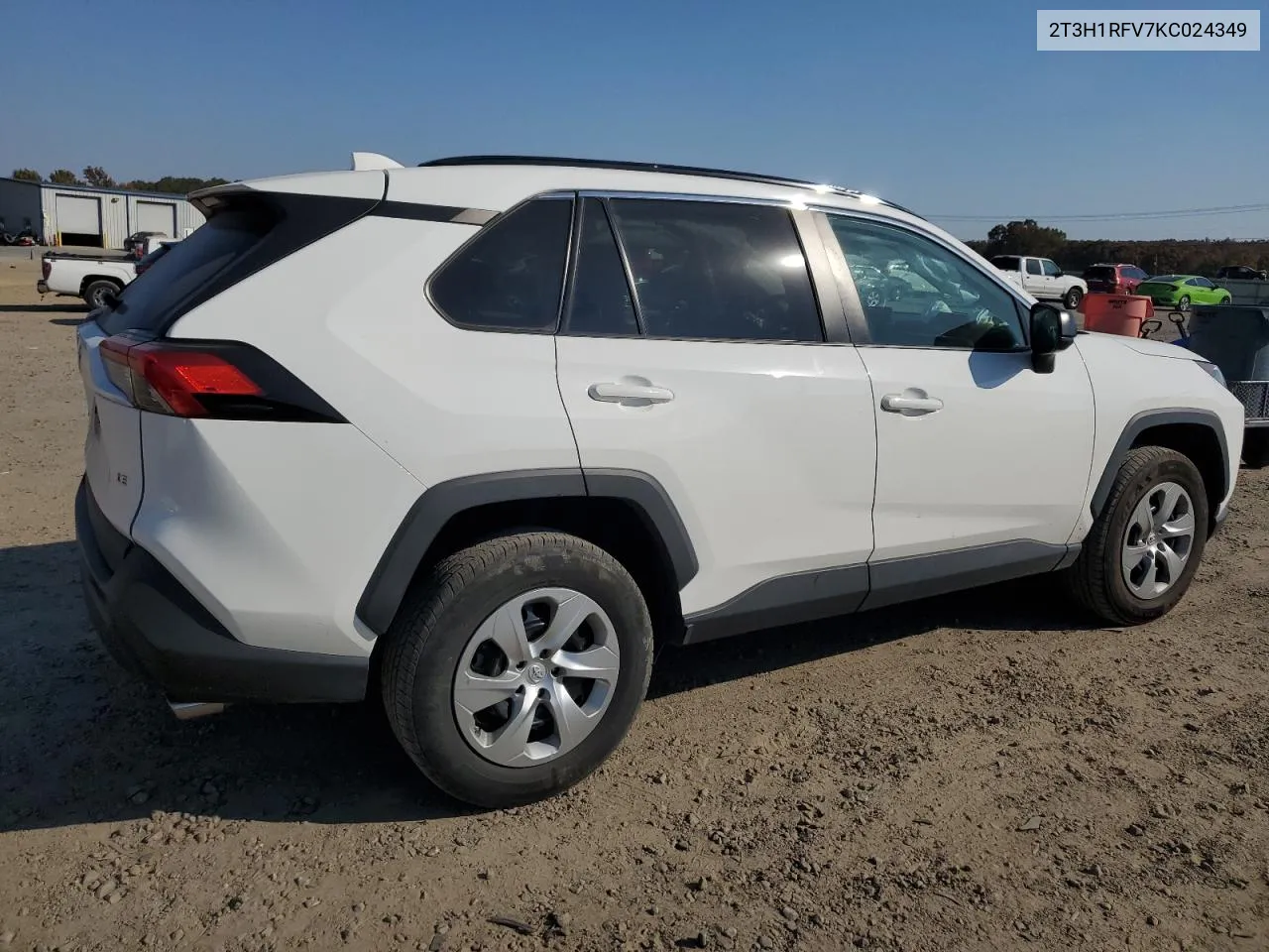 2019 Toyota Rav4 Le VIN: 2T3H1RFV7KC024349 Lot: 77474894