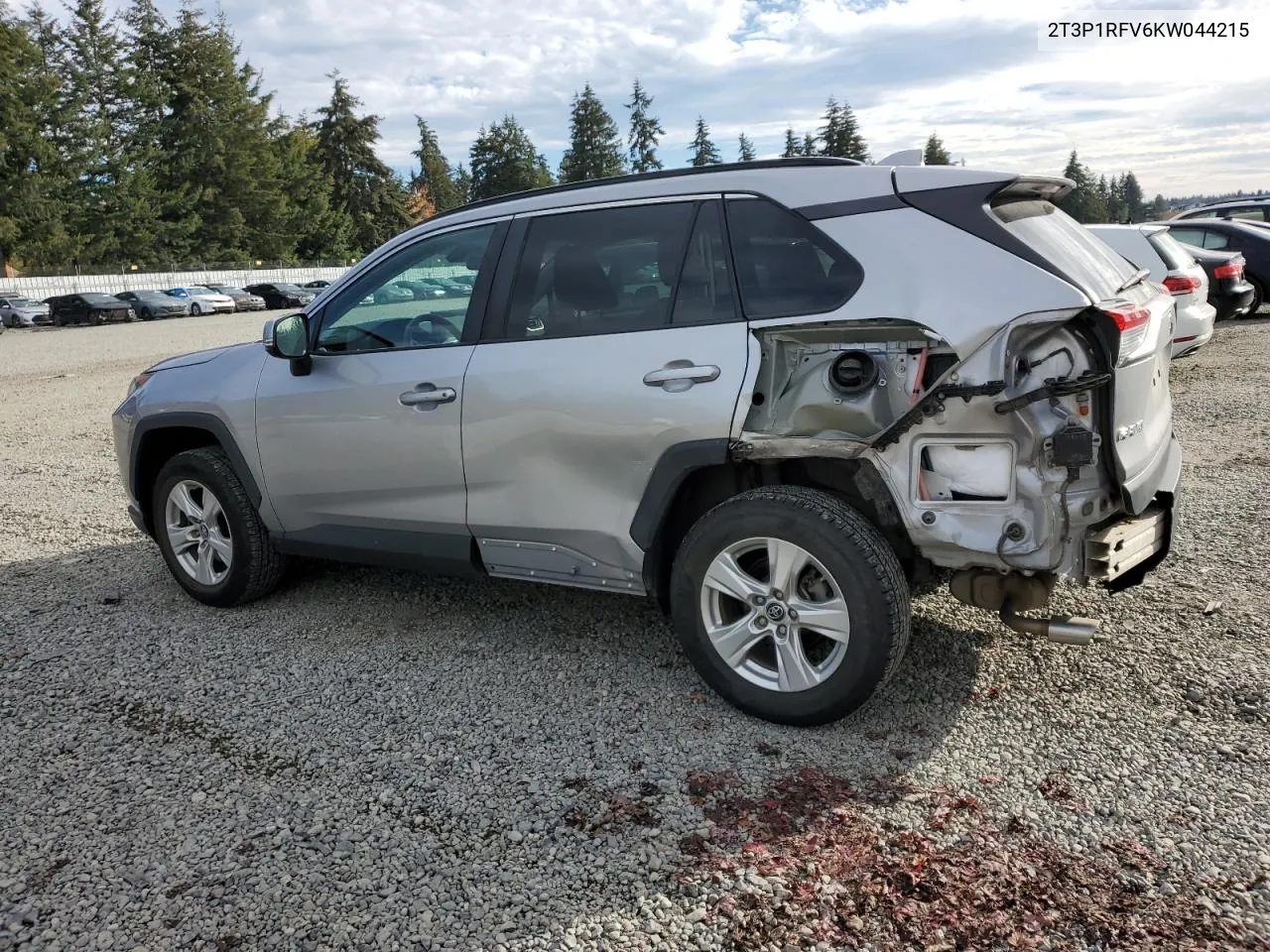 2019 Toyota Rav4 Xle VIN: 2T3P1RFV6KW044215 Lot: 77896044