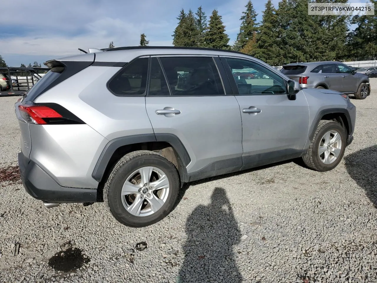 2019 Toyota Rav4 Xle VIN: 2T3P1RFV6KW044215 Lot: 77896044