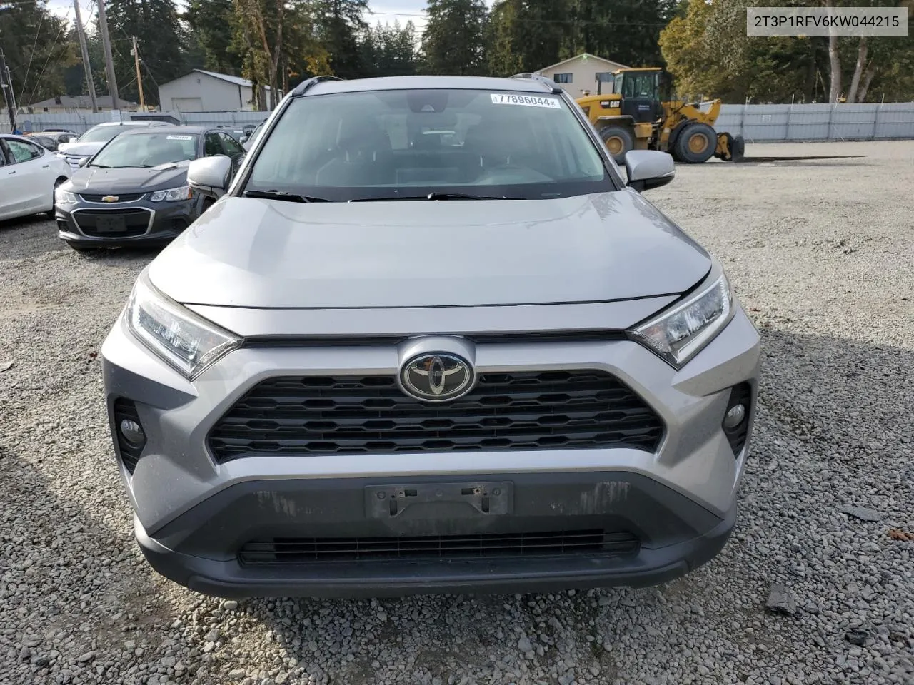 2019 Toyota Rav4 Xle VIN: 2T3P1RFV6KW044215 Lot: 77896044