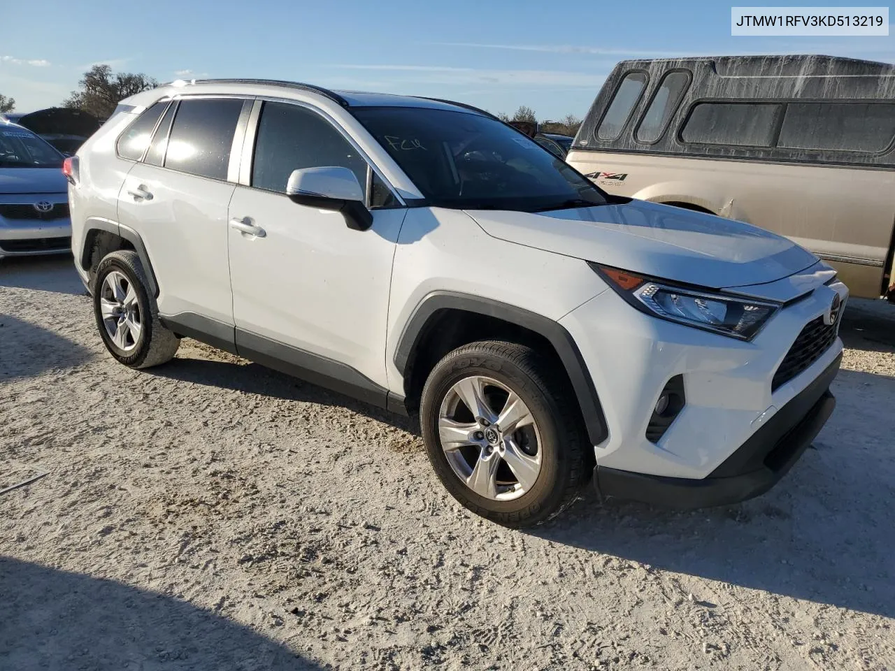 JTMW1RFV3KD513219 2019 Toyota Rav4 Xle