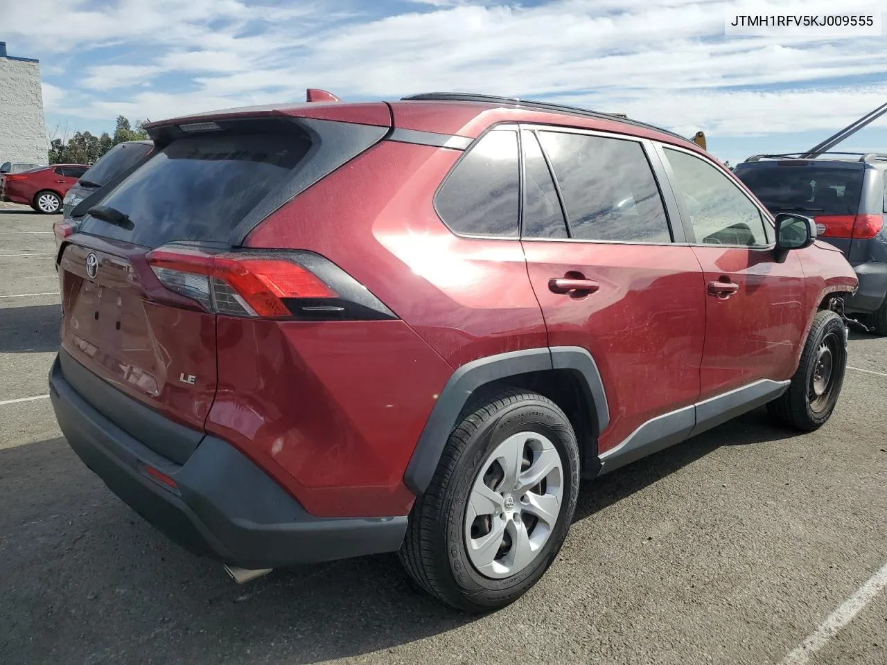 2019 Toyota Rav4 Le VIN: JTMH1RFV5KJ009555 Lot: 78146924