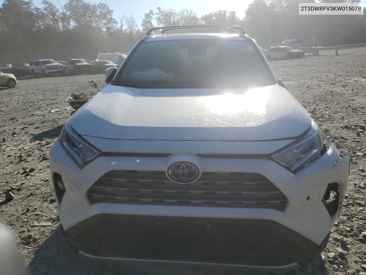 2019 Toyota Rav4 Limited VIN: 2T3DWRFV3KW015078 Lot: 78210334