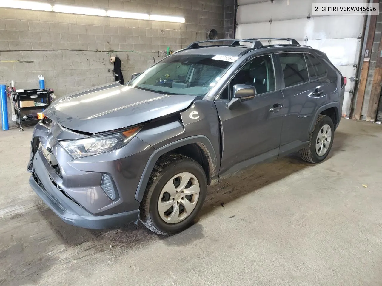 2019 Toyota Rav4 Le VIN: 2T3H1RFV3KW045696 Lot: 78276864