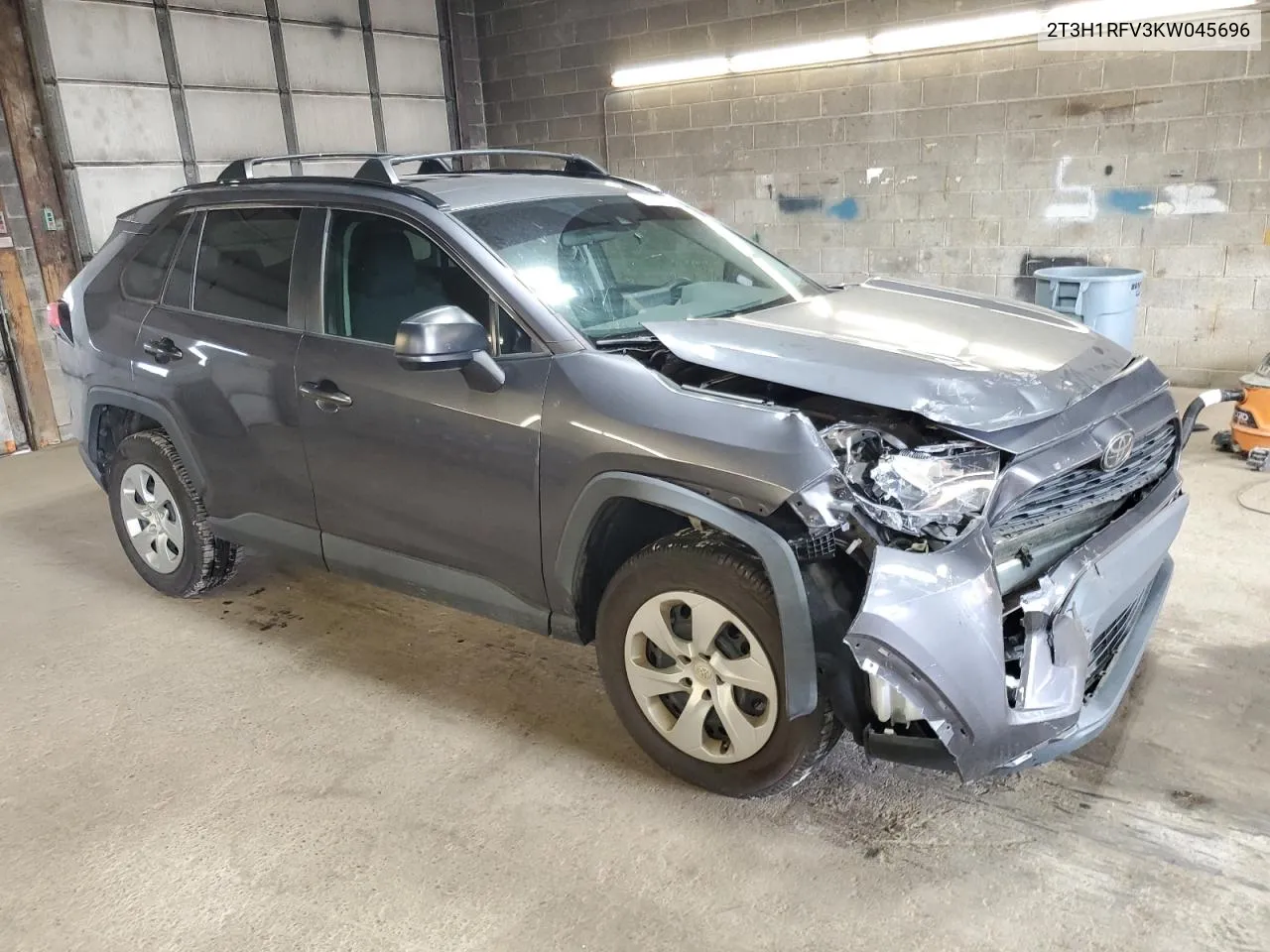 2019 Toyota Rav4 Le VIN: 2T3H1RFV3KW045696 Lot: 78276864