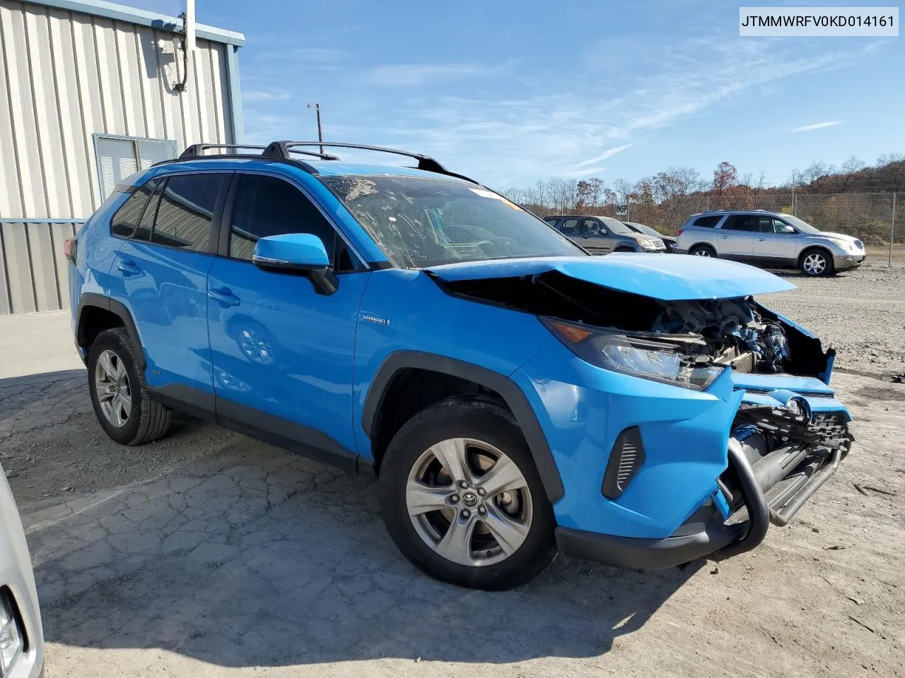 2019 Toyota Rav4 Le VIN: JTMMWRFV0KD014161 Lot: 78364834