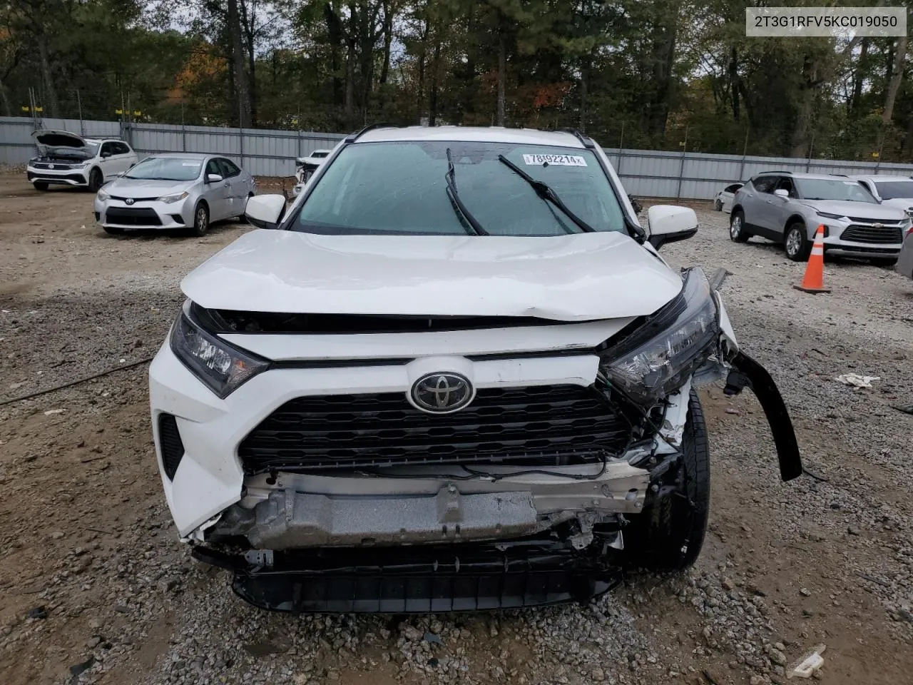 2019 Toyota Rav4 Le VIN: 2T3G1RFV5KC019050 Lot: 78392214