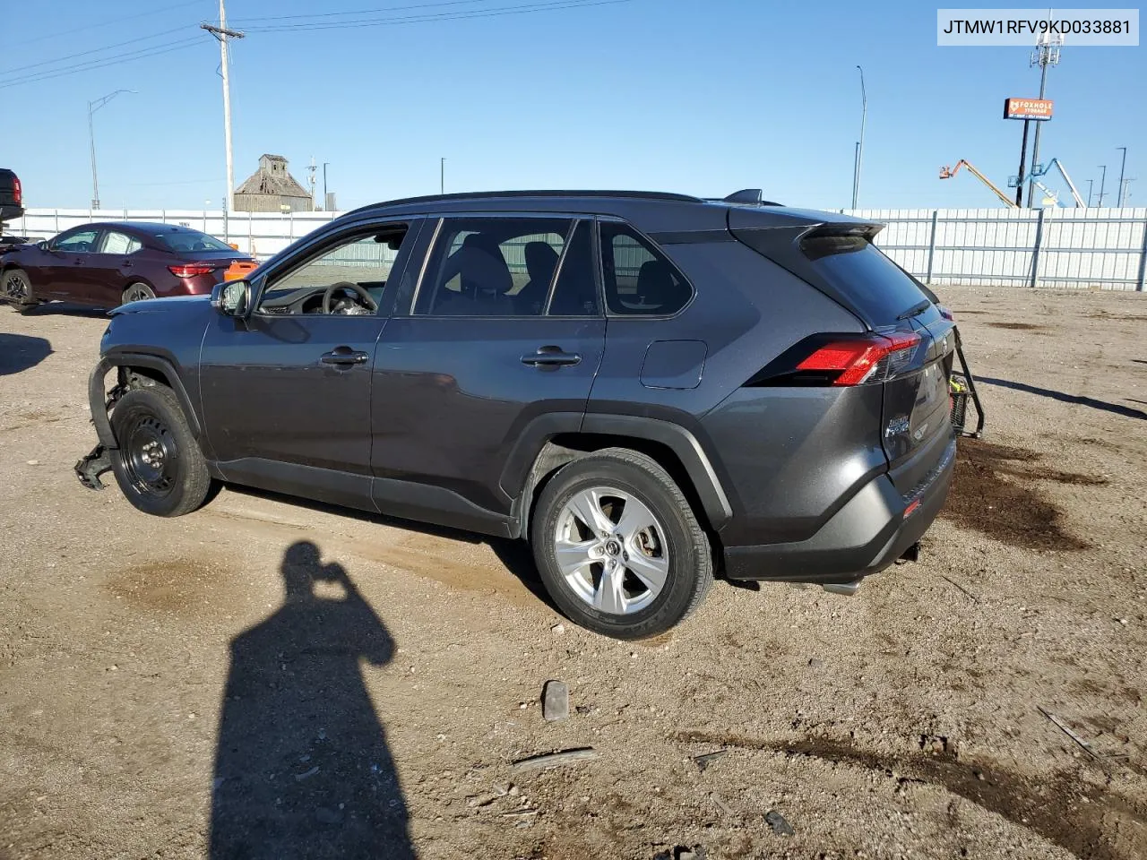 2019 Toyota Rav4 Xle VIN: JTMW1RFV9KD033881 Lot: 78705524