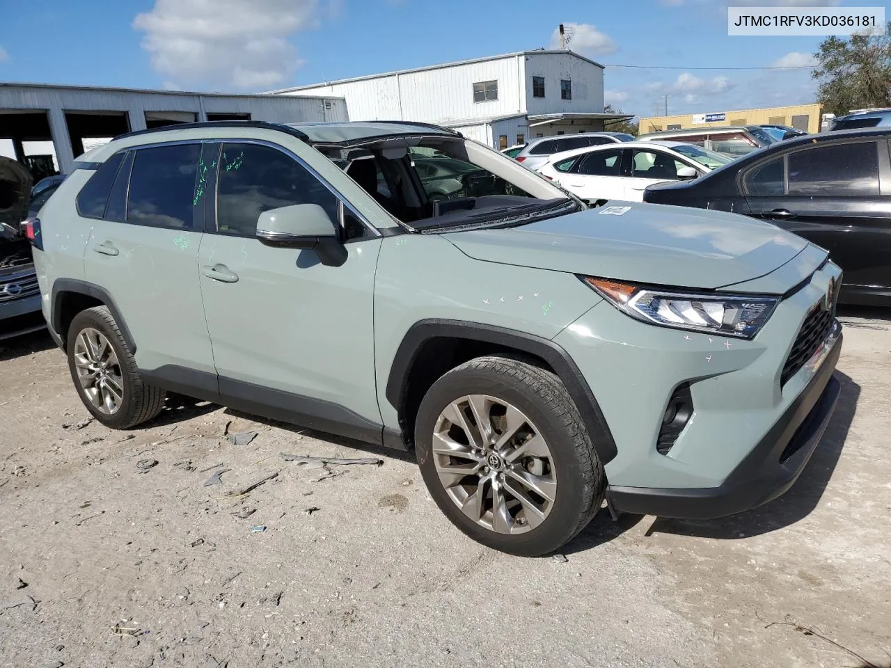 2019 Toyota Rav4 Xle Premium VIN: JTMC1RFV3KD036181 Lot: 78906964