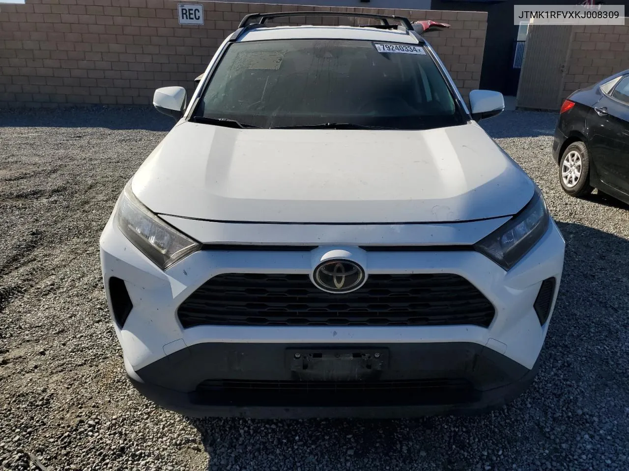 2019 Toyota Rav4 Le VIN: JTMK1RFVXKJ008309 Lot: 79240334