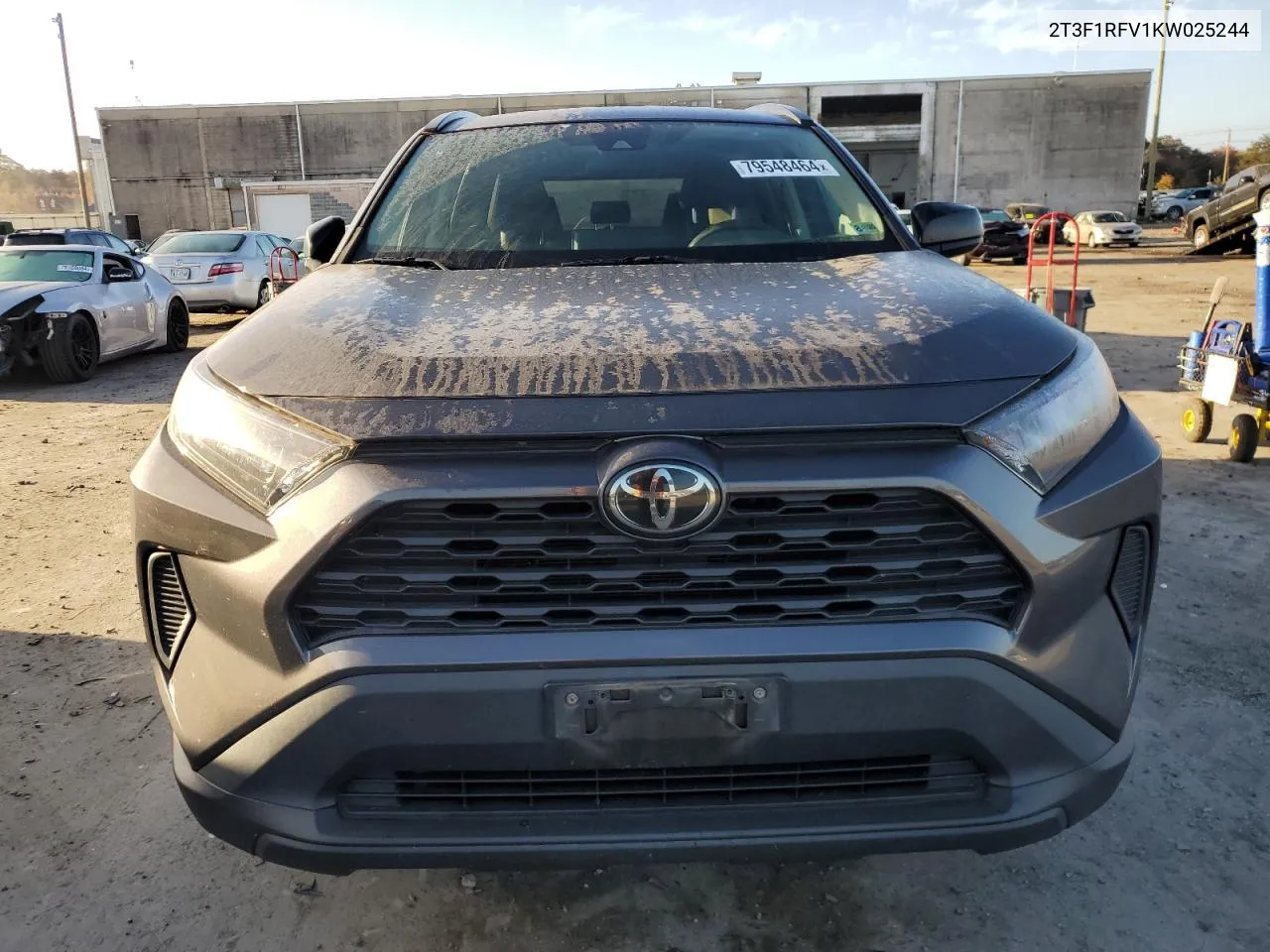 2019 Toyota Rav4 Le VIN: 2T3F1RFV1KW025244 Lot: 79548464