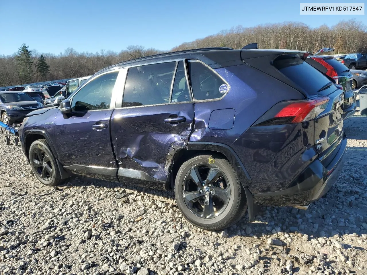 2019 Toyota Rav4 Xse VIN: JTMEWRFV1KD517847 Lot: 79794064