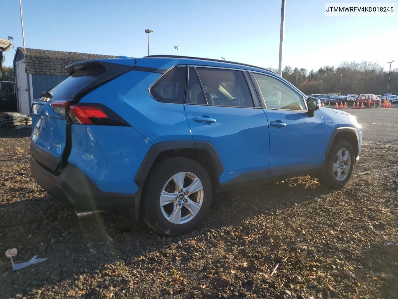 2019 Toyota Rav4 Le VIN: JTMMWRFV4KD018245 Lot: 79796734