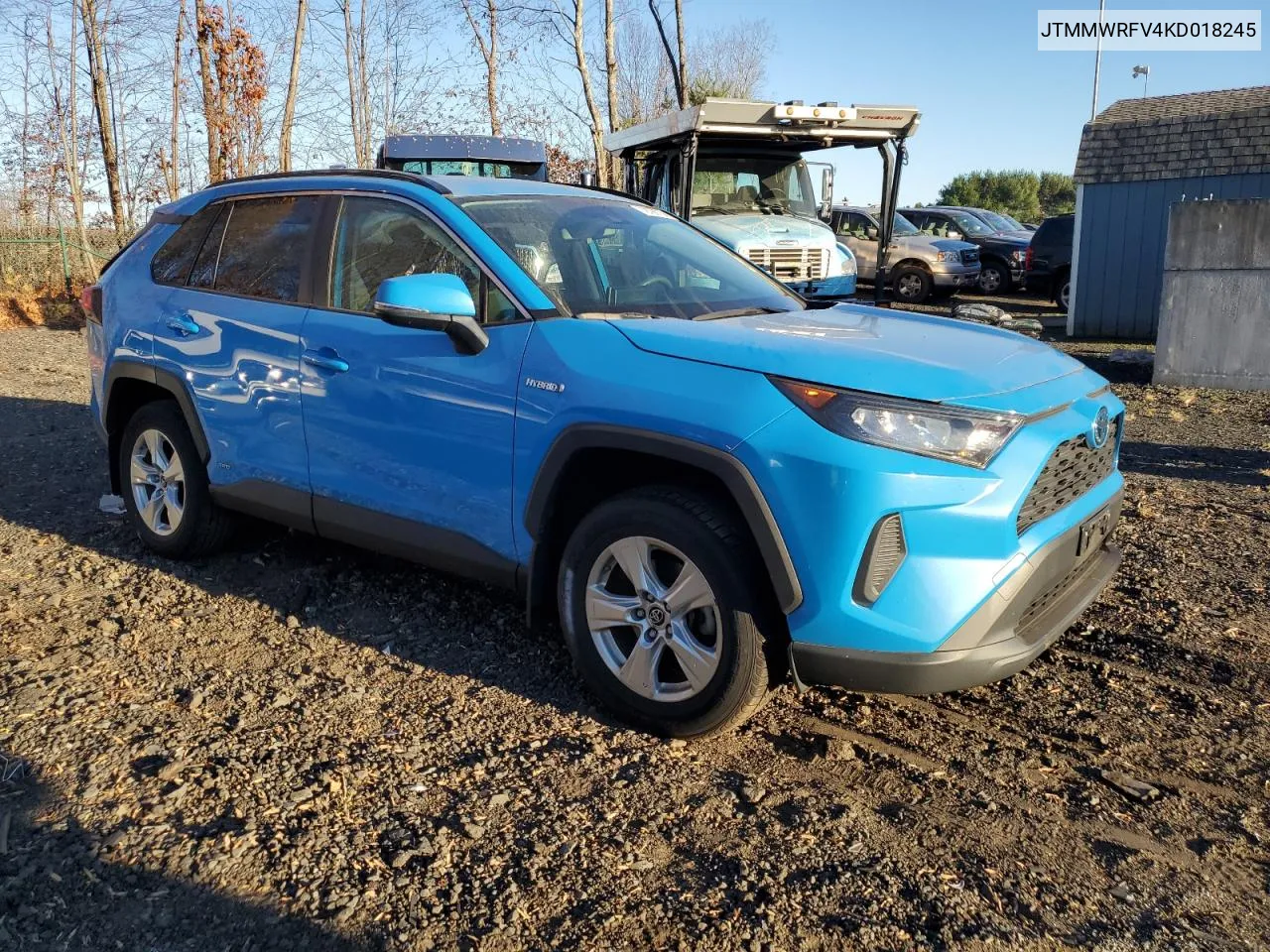 2019 Toyota Rav4 Le VIN: JTMMWRFV4KD018245 Lot: 79796734