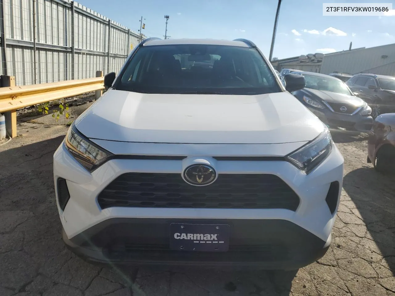 2019 Toyota Rav4 Le VIN: 2T3F1RFV3KW019686 Lot: 79914324