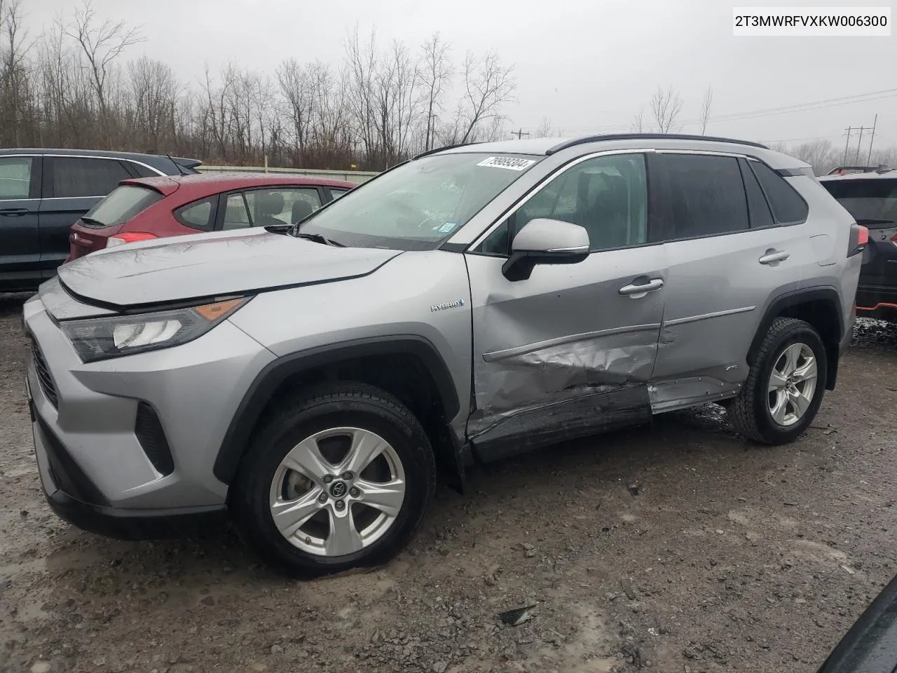 2019 Toyota Rav4 Le VIN: 2T3MWRFVXKW006300 Lot: 79989304