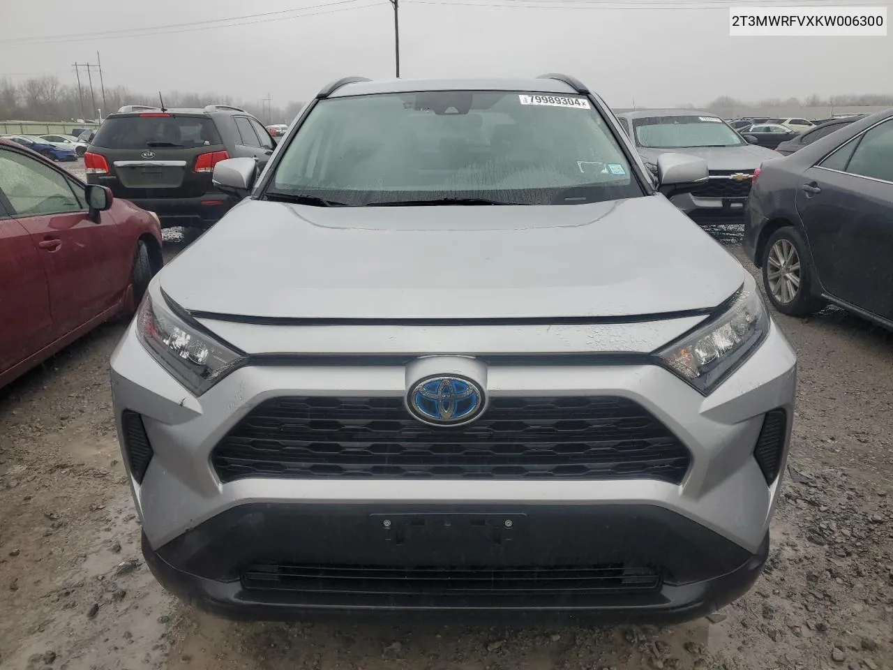 2019 Toyota Rav4 Le VIN: 2T3MWRFVXKW006300 Lot: 79989304