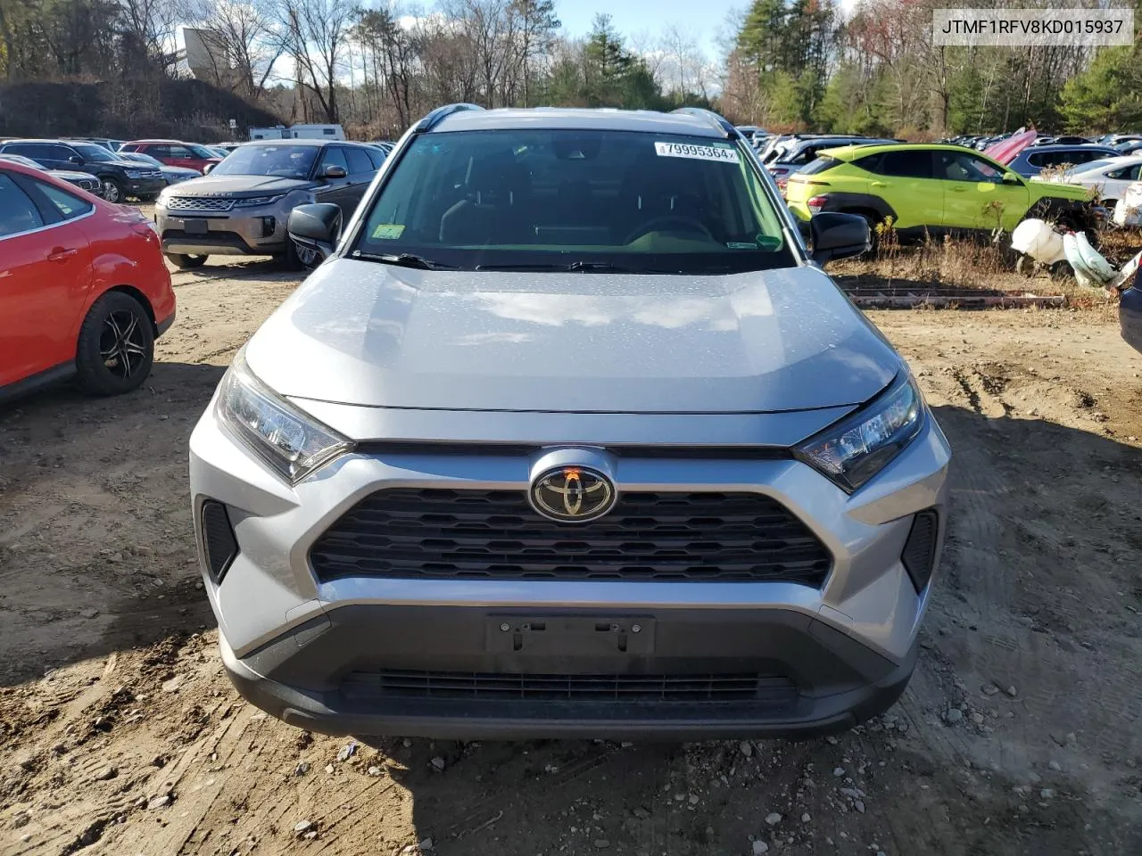 JTMF1RFV8KD015937 2019 Toyota Rav4 Le