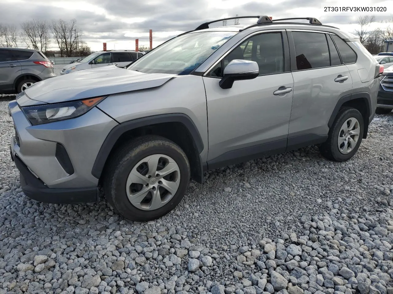 2019 Toyota Rav4 Le VIN: 2T3G1RFV3KW031020 Lot: 80038144