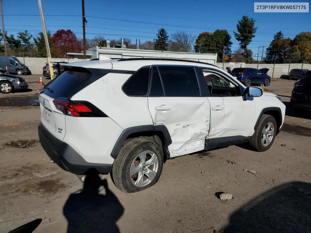 2019 Toyota Rav4 Xle VIN: 2T3P1RFV8KW057175 Lot: 80417924