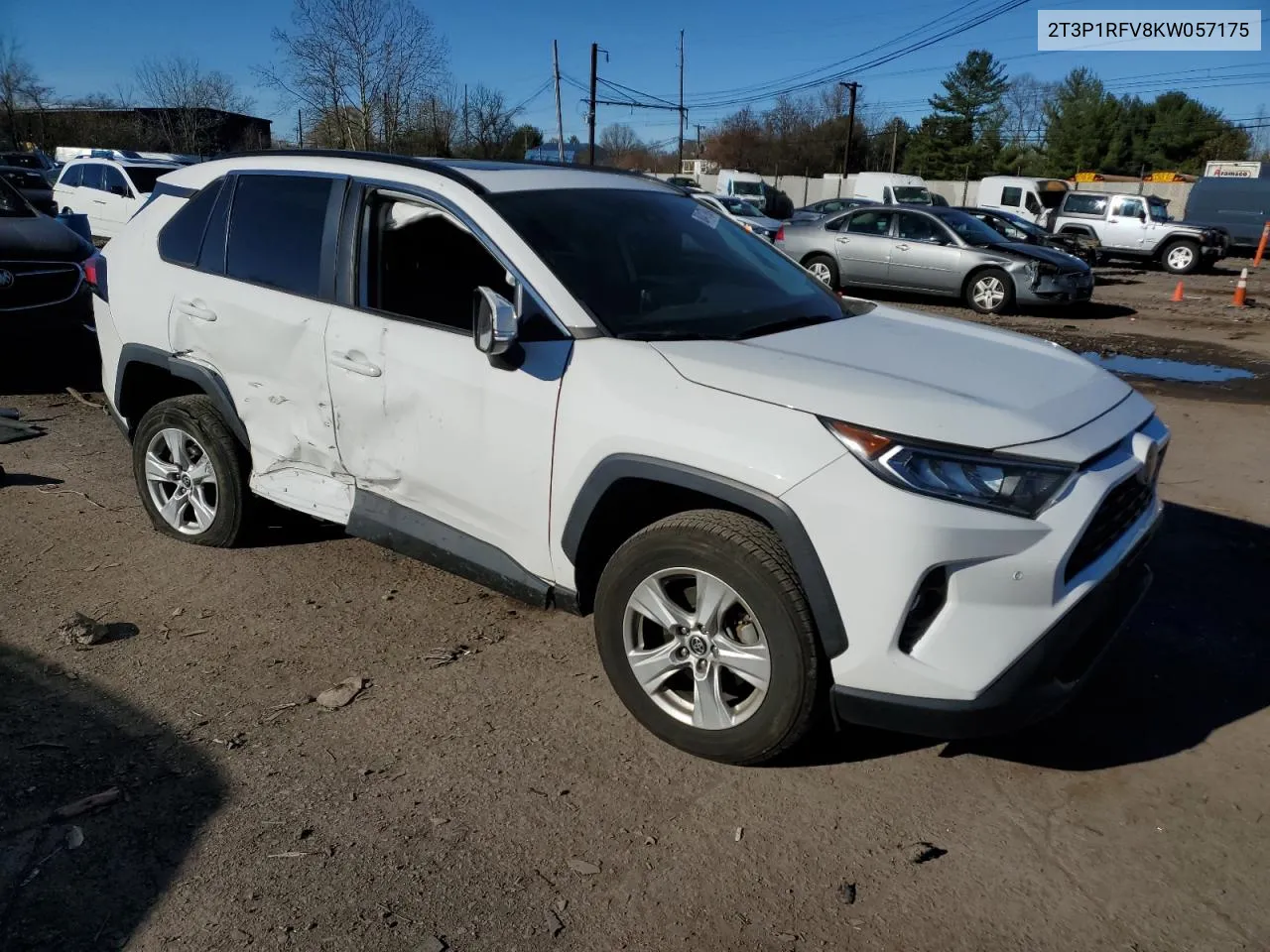 2019 Toyota Rav4 Xle VIN: 2T3P1RFV8KW057175 Lot: 80417924