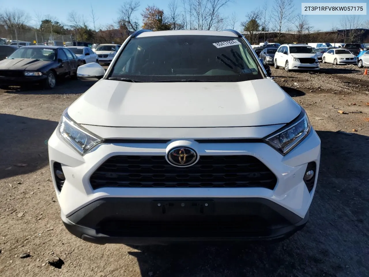 2019 Toyota Rav4 Xle VIN: 2T3P1RFV8KW057175 Lot: 80417924