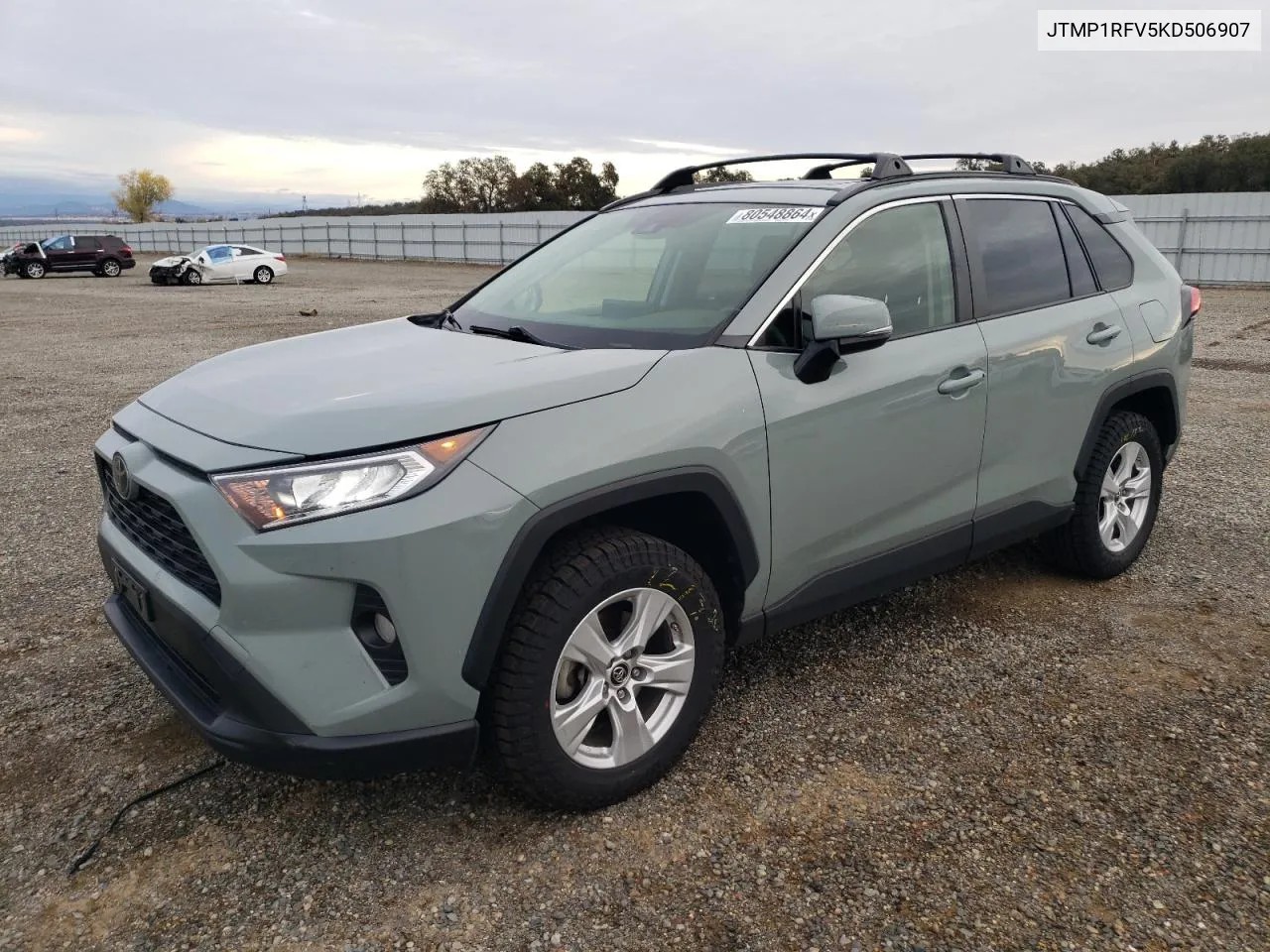 2019 Toyota Rav4 Xle VIN: JTMP1RFV5KD506907 Lot: 80548864