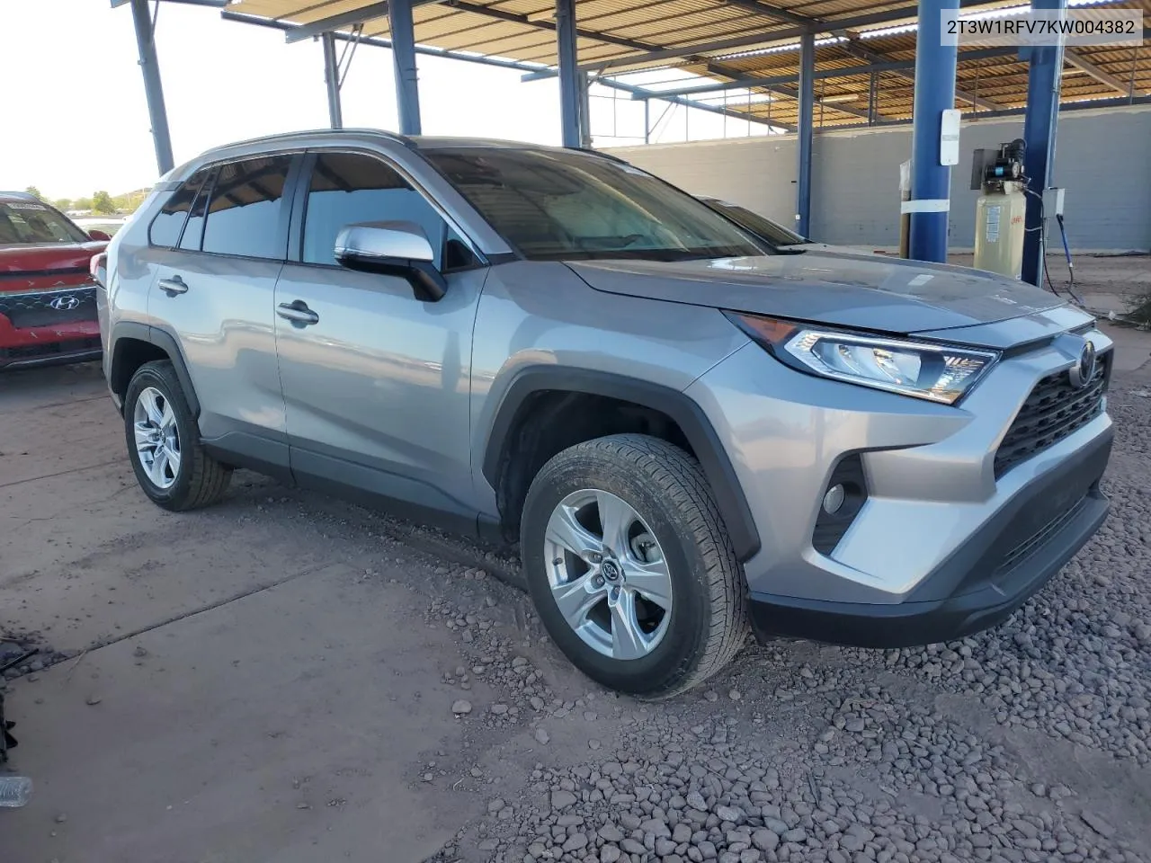 2019 Toyota Rav4 Xle VIN: 2T3W1RFV7KW004382 Lot: 80766934