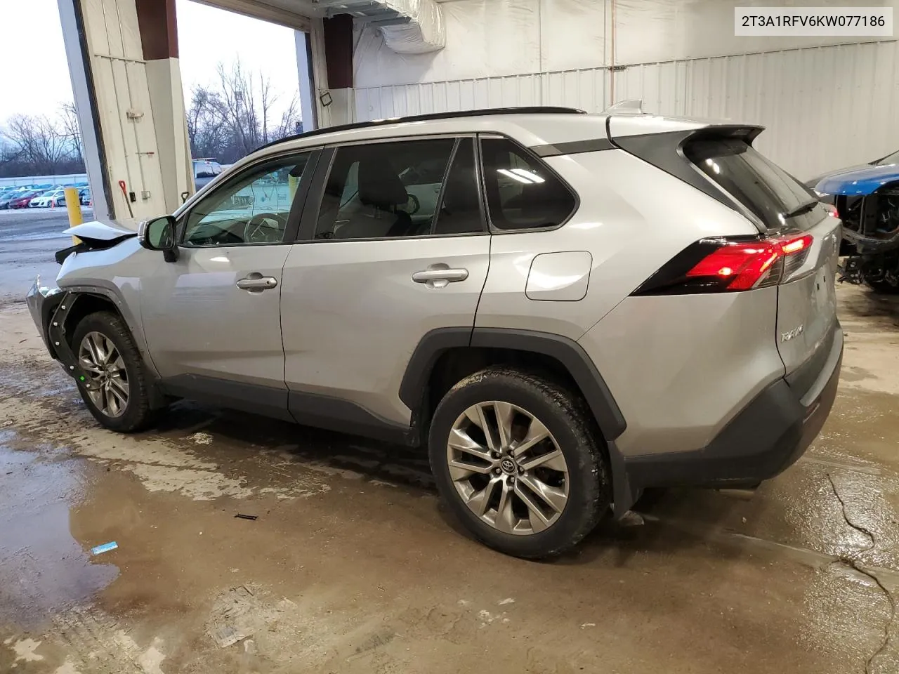 2019 Toyota Rav4 Xle Premium VIN: 2T3A1RFV6KW077186 Lot: 80782904