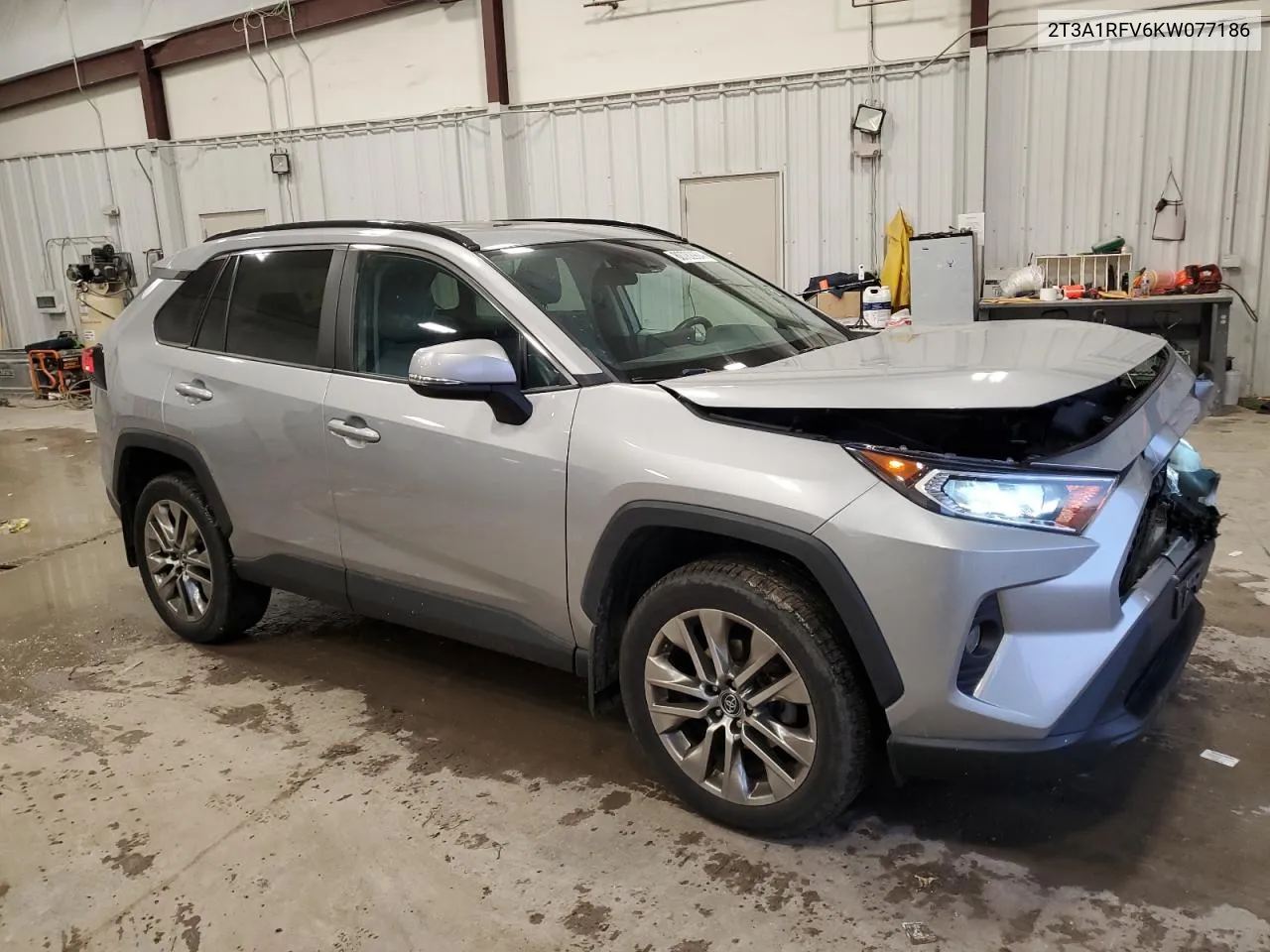 2019 Toyota Rav4 Xle Premium VIN: 2T3A1RFV6KW077186 Lot: 80782904