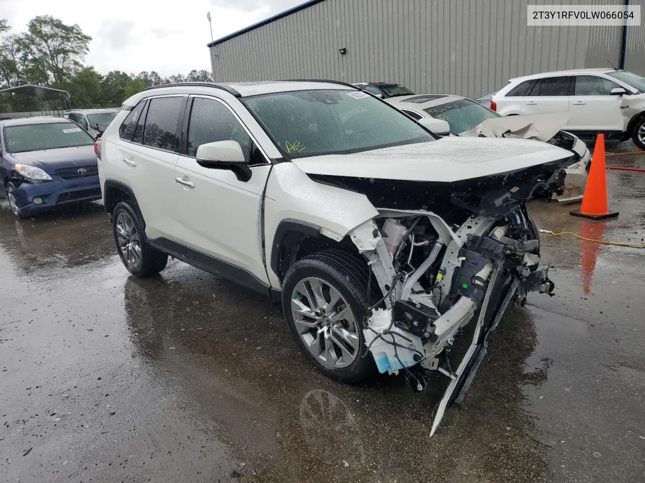 2020 Toyota Rav4 Limited VIN: 2T3Y1RFV0LW066054 Lot: 50052374