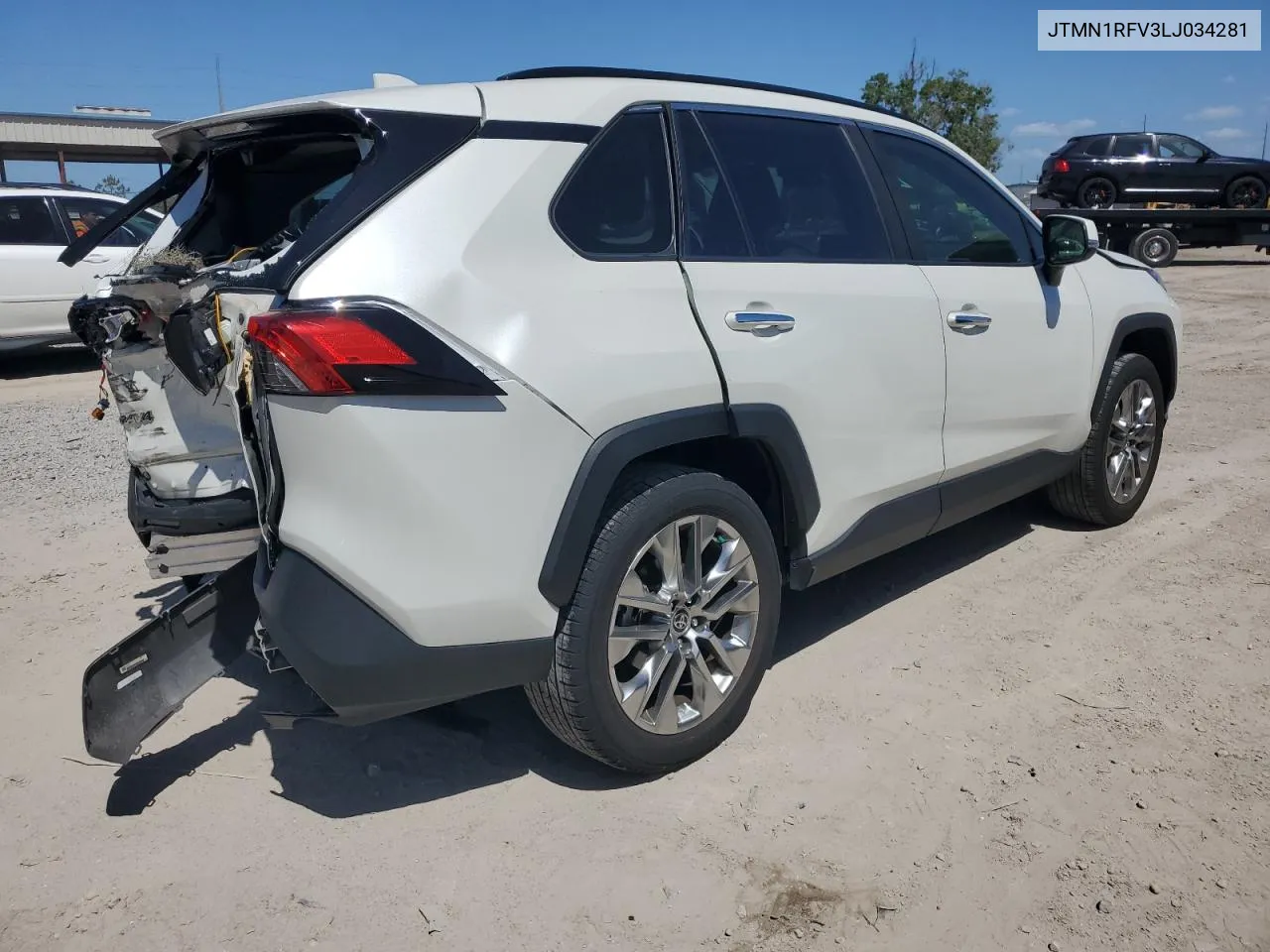 2020 Toyota Rav4 Limited VIN: JTMN1RFV3LJ034281 Lot: 52839274