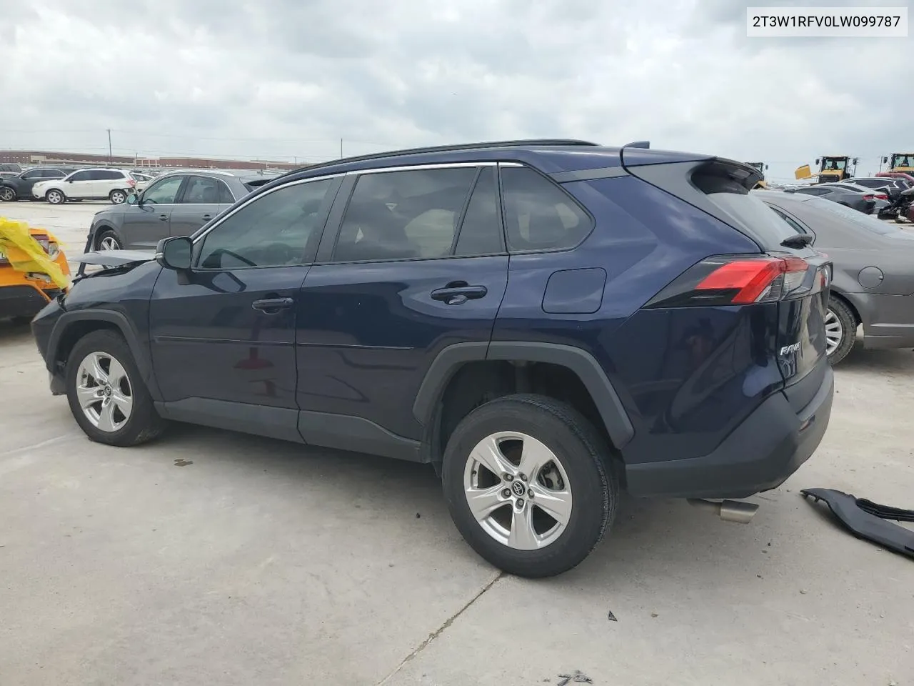 2020 Toyota Rav4 Xle VIN: 2T3W1RFV0LW099787 Lot: 53801774