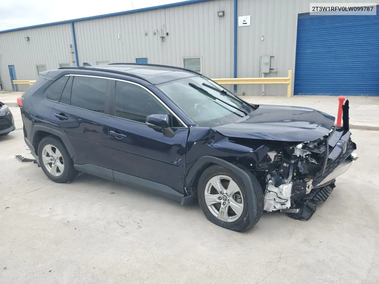 2020 Toyota Rav4 Xle VIN: 2T3W1RFV0LW099787 Lot: 53801774