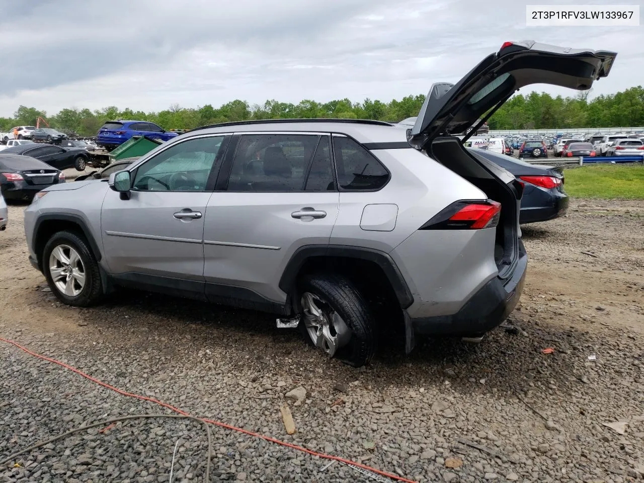 2020 Toyota Rav4 Xle VIN: 2T3P1RFV3LW133967 Lot: 53953334