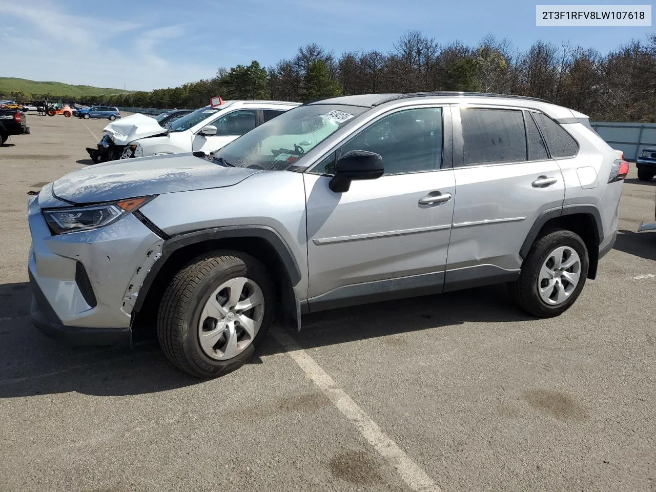 2020 Toyota Rav4 Le VIN: 2T3F1RFV8LW107618 Lot: 54194124