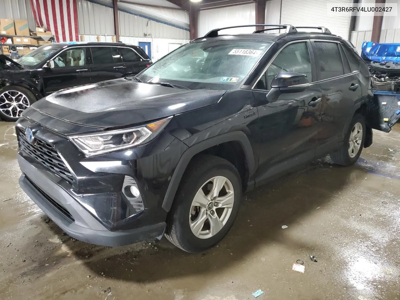 2020 Toyota Rav4 Xle VIN: 4T3R6RFV4LU002427 Lot: 55118364