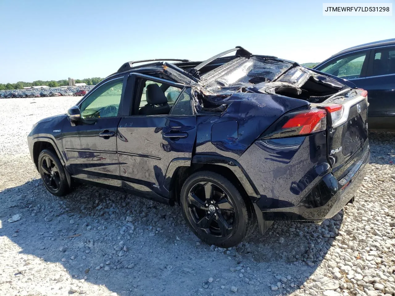 2020 Toyota Rav4 Xse VIN: JTMEWRFV7LD531298 Lot: 56691434