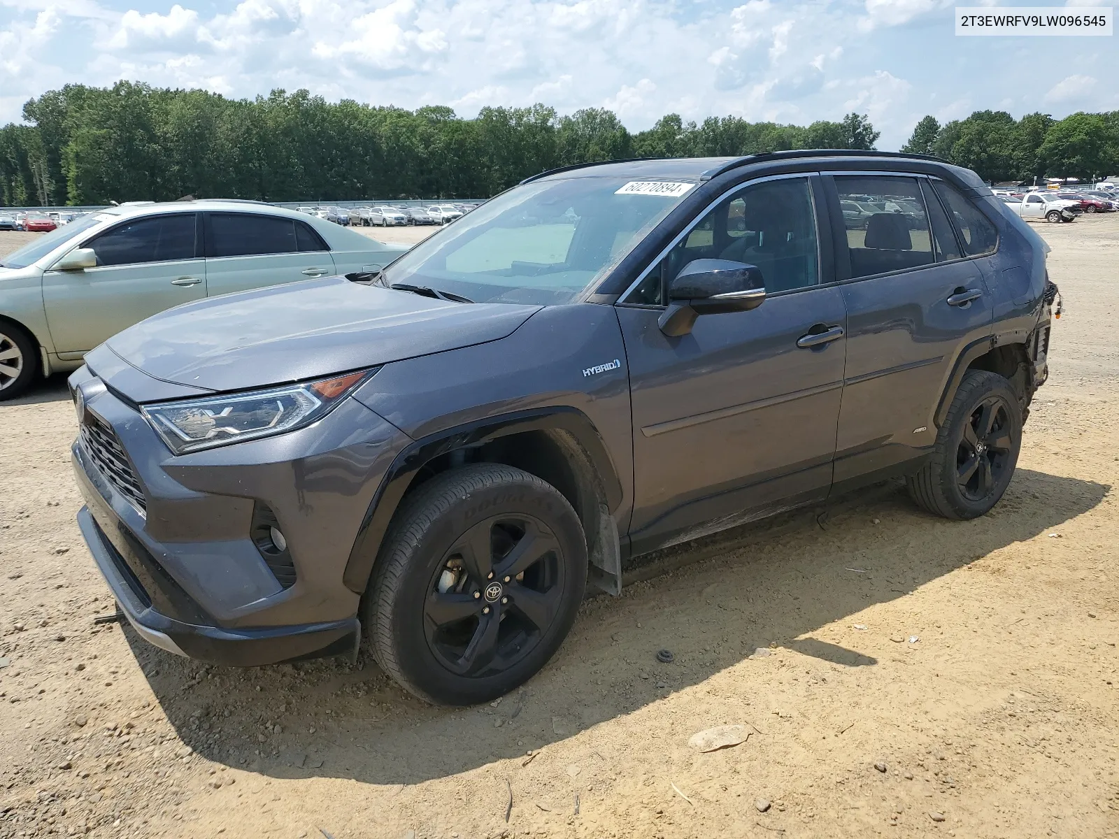 2020 Toyota Rav4 Xse VIN: 2T3EWRFV9LW096545 Lot: 60270894