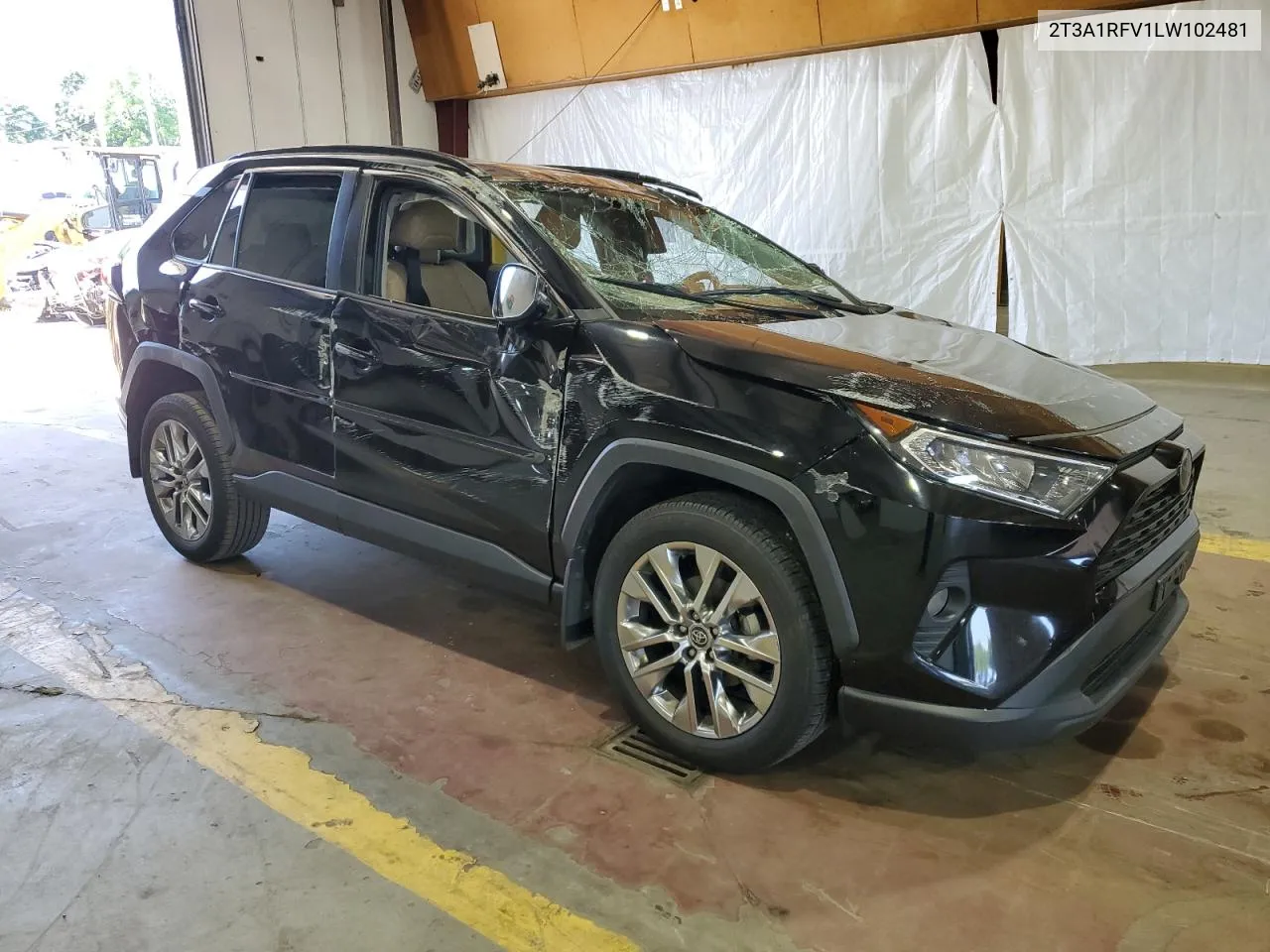 2020 Toyota Rav4 Xle Premium VIN: 2T3A1RFV1LW102481 Lot: 60842064