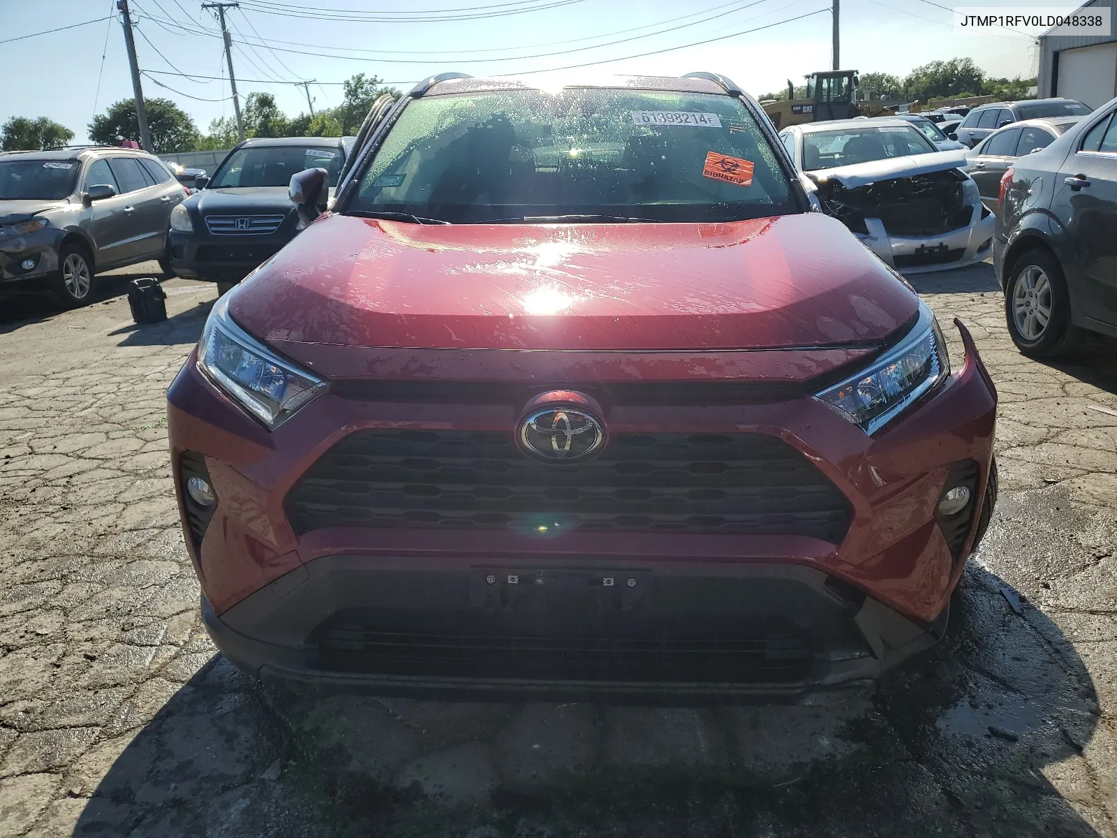 2020 Toyota Rav4 Xle VIN: JTMP1RFV0LD048338 Lot: 61398214