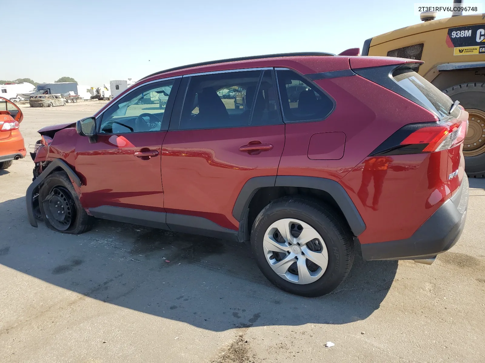 2020 Toyota Rav4 Le VIN: 2T3F1RFV6LC096748 Lot: 61439944