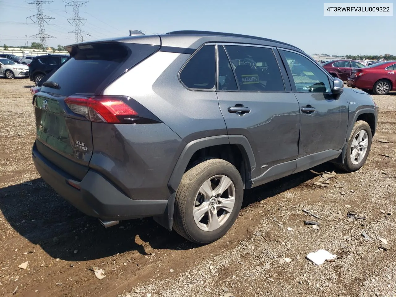 4T3RWRFV3LU009322 2020 Toyota Rav4 Xle