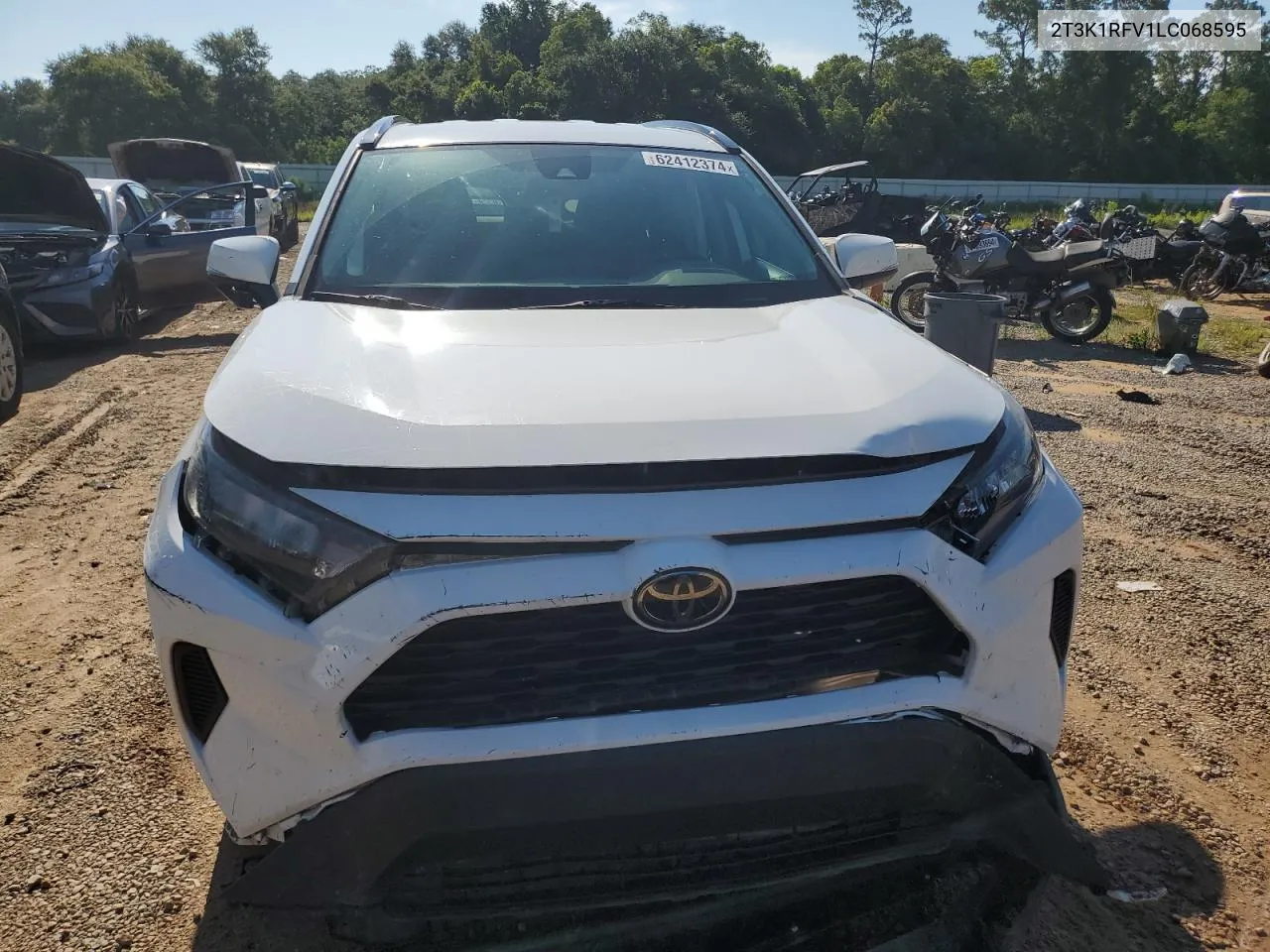 2020 Toyota Rav4 Le VIN: 2T3K1RFV1LC068595 Lot: 62412374