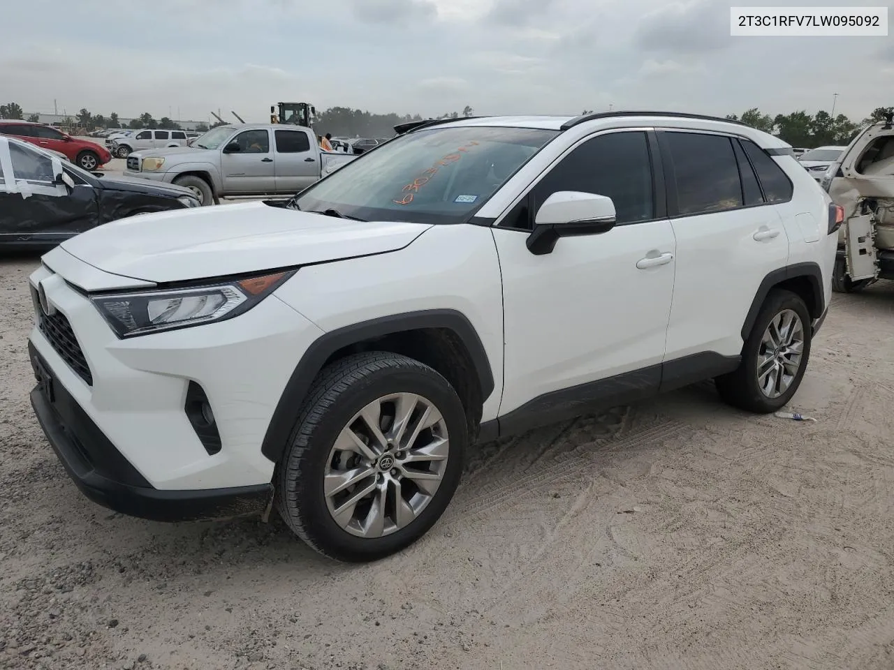 2020 Toyota Rav4 Xle Premium VIN: 2T3C1RFV7LW095092 Lot: 63039514