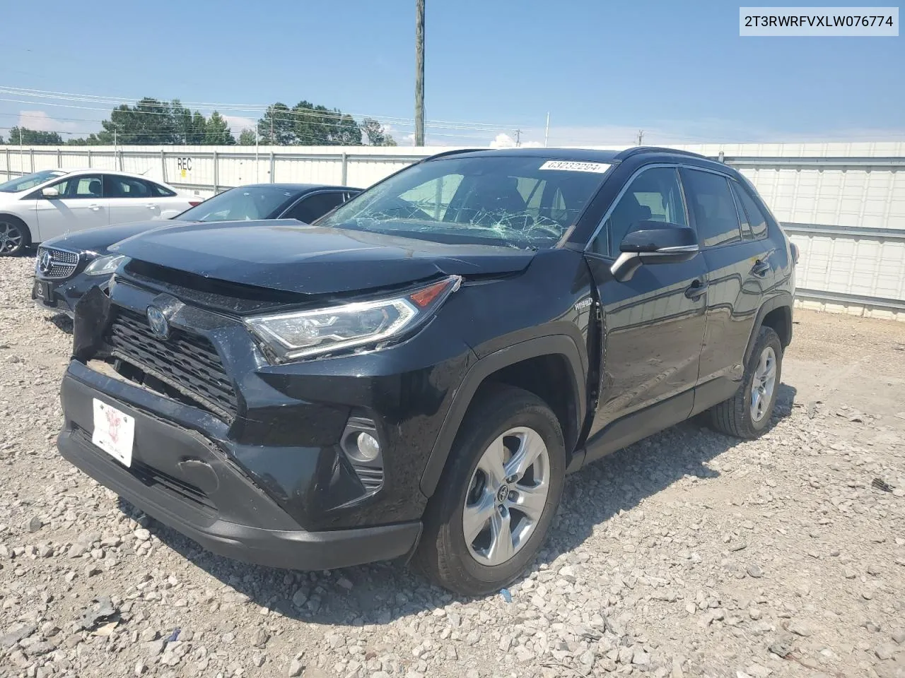 2020 Toyota Rav4 Xle VIN: 2T3RWRFVXLW076774 Lot: 63232294