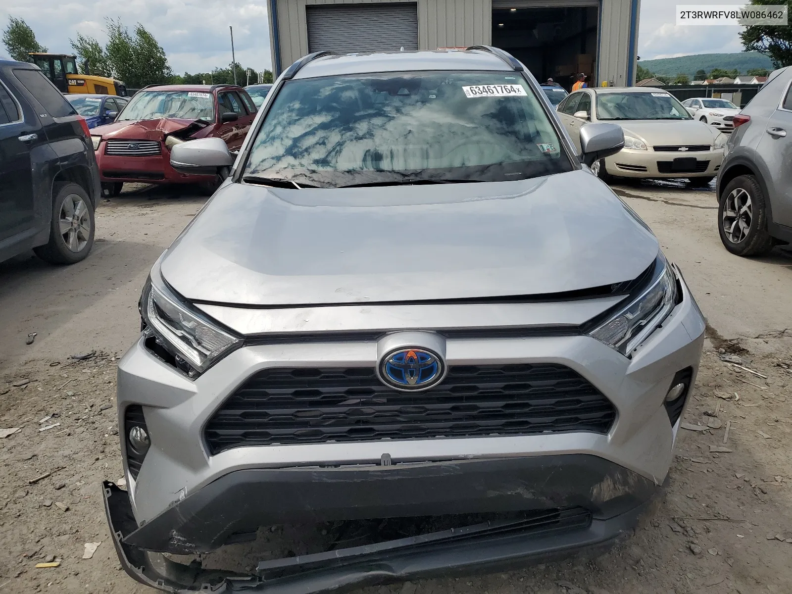 2020 Toyota Rav4 Xle VIN: 2T3RWRFV8LW086462 Lot: 63461764