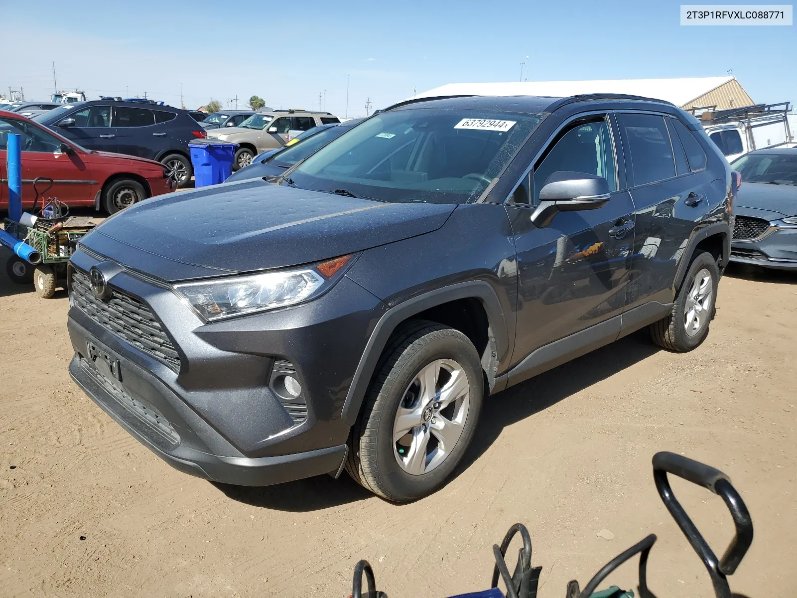 2020 Toyota Rav4 Xle VIN: 2T3P1RFVXLC088771 Lot: 63792944