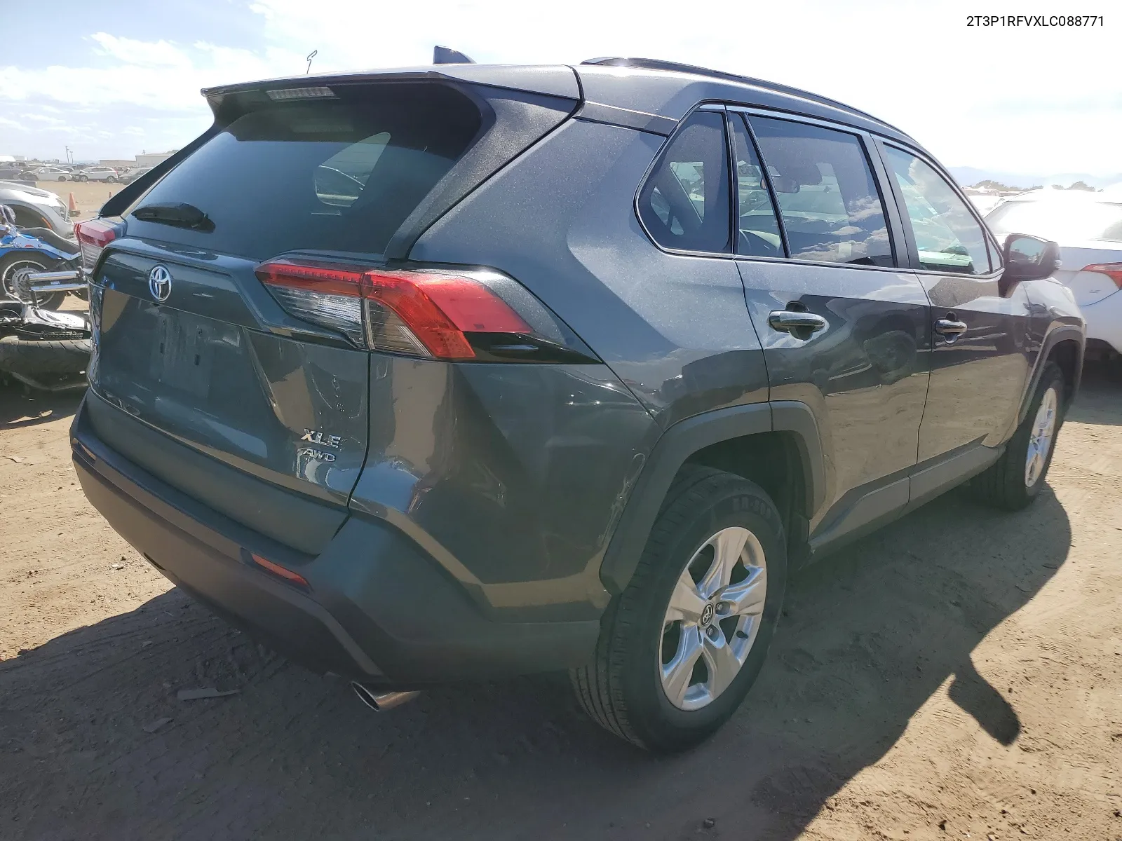 2020 Toyota Rav4 Xle VIN: 2T3P1RFVXLC088771 Lot: 63792944