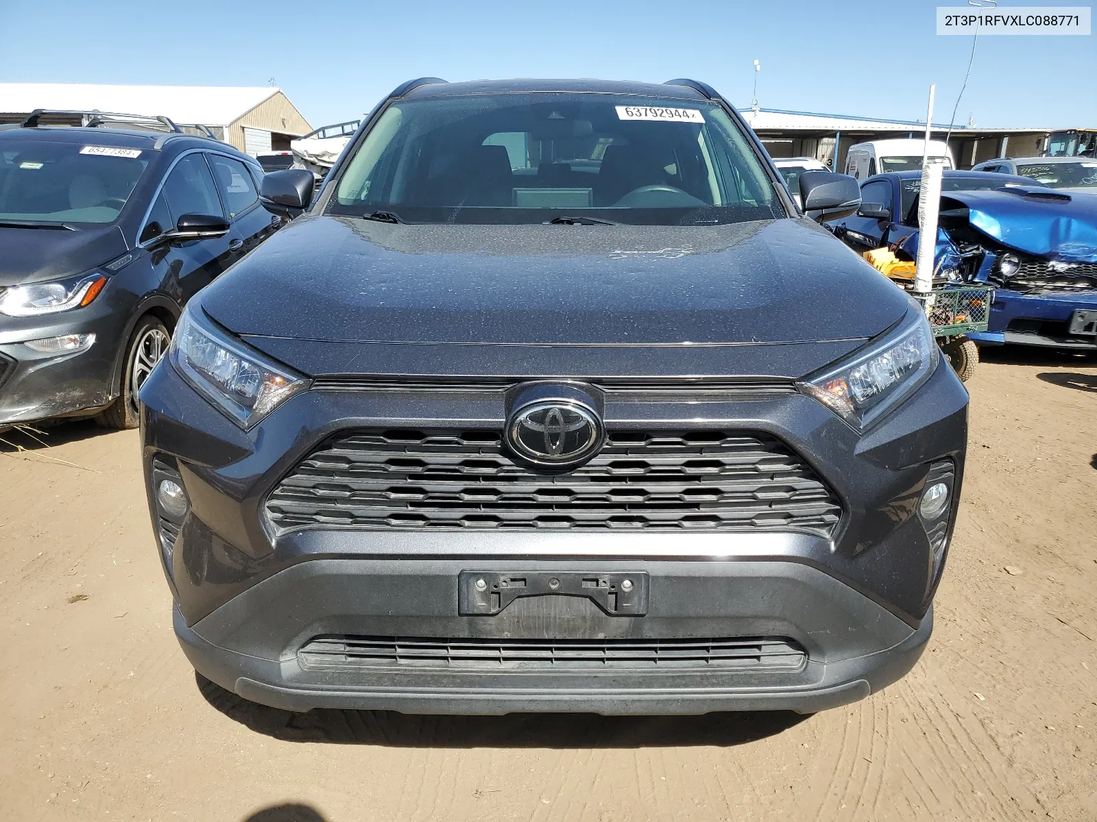 2020 Toyota Rav4 Xle VIN: 2T3P1RFVXLC088771 Lot: 63792944